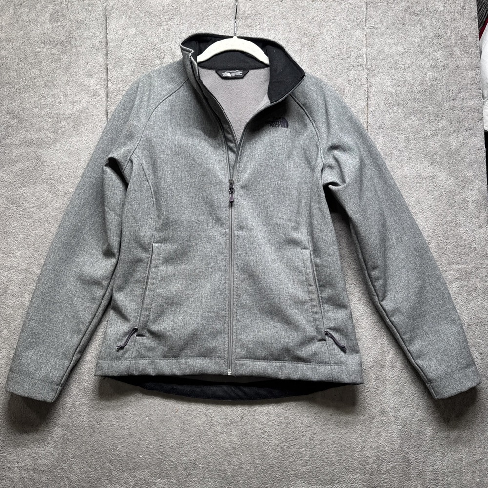 The North Face Apex Bionic 2 Jacket Womens M Dark Grey Water Repellent Windwall